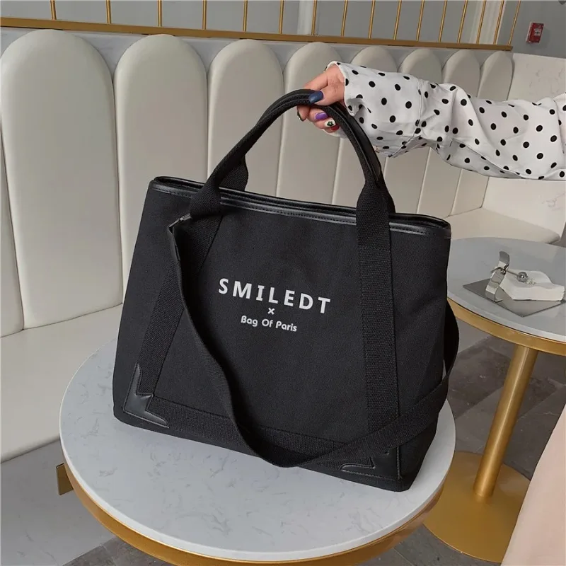 

New Fashion Canvas Women Handbags Large Capacity Ladies Shoulder Crossbody Bag Famous Designer Casual Female Tote Messenger Bags
