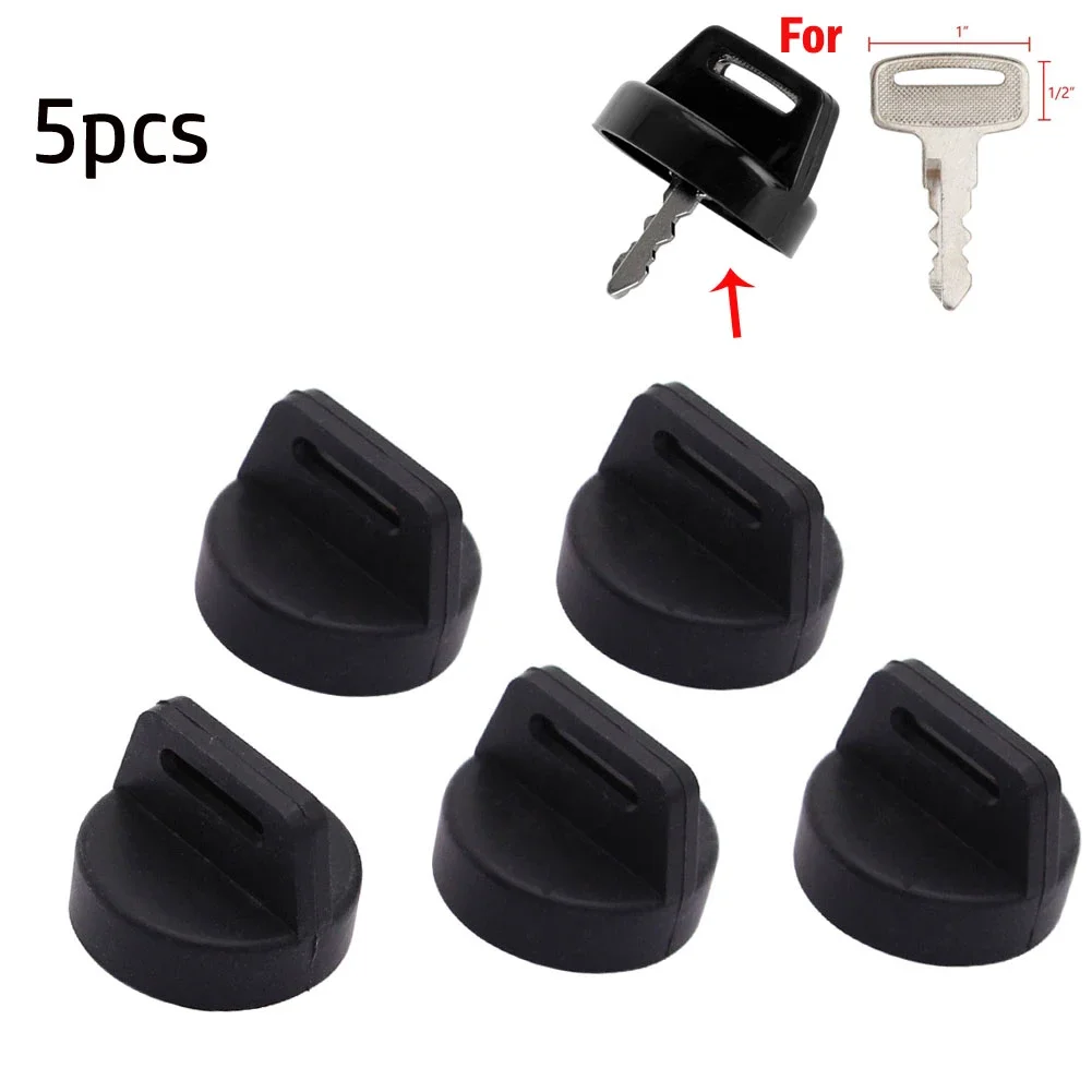 1/2/3/5pc Key Switch Cover For Polaris 400 800 900 5433534 Silicone Rubber, Black UV Ignition Key Cover