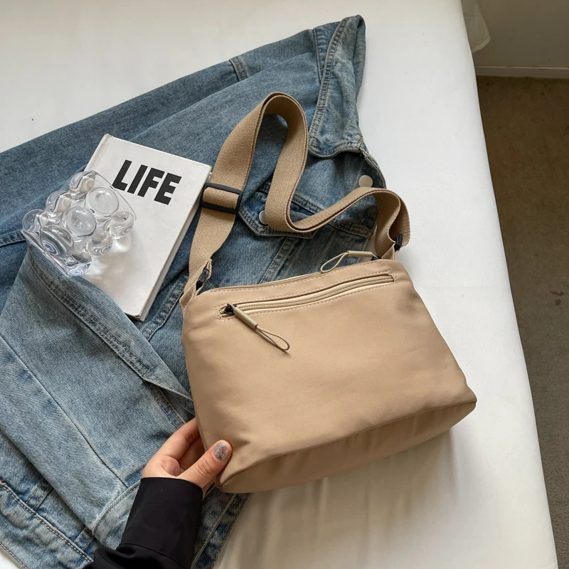 Fashion Casual Women's Crossbody Bag High Quality Soft Fabric