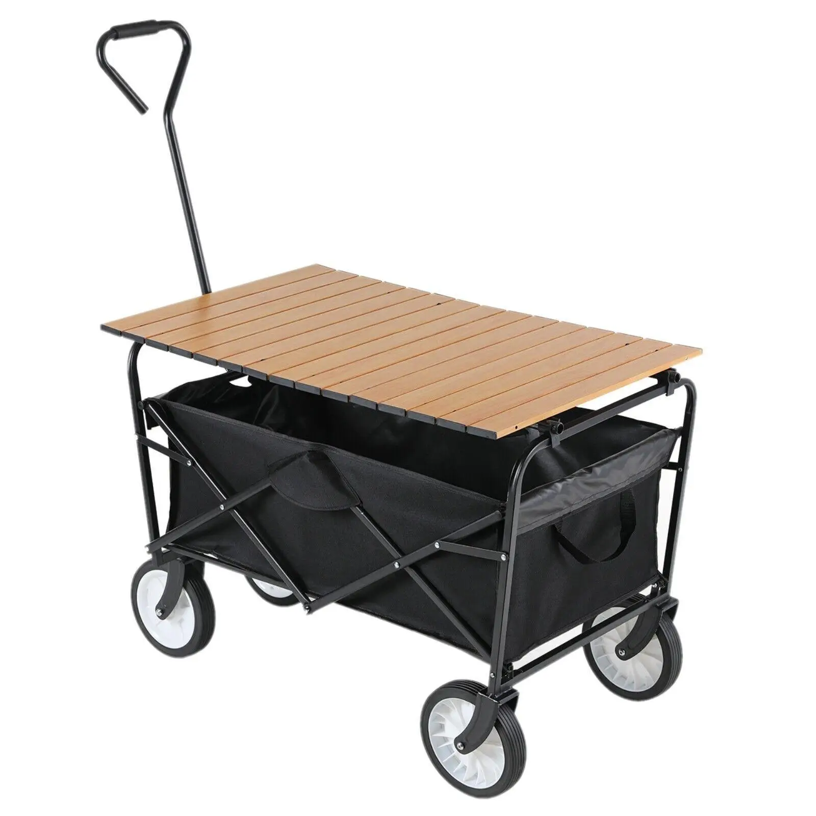 

Wagon trolley camping equipment Foldable wagon trolley camping Beach Shopping camping wagon