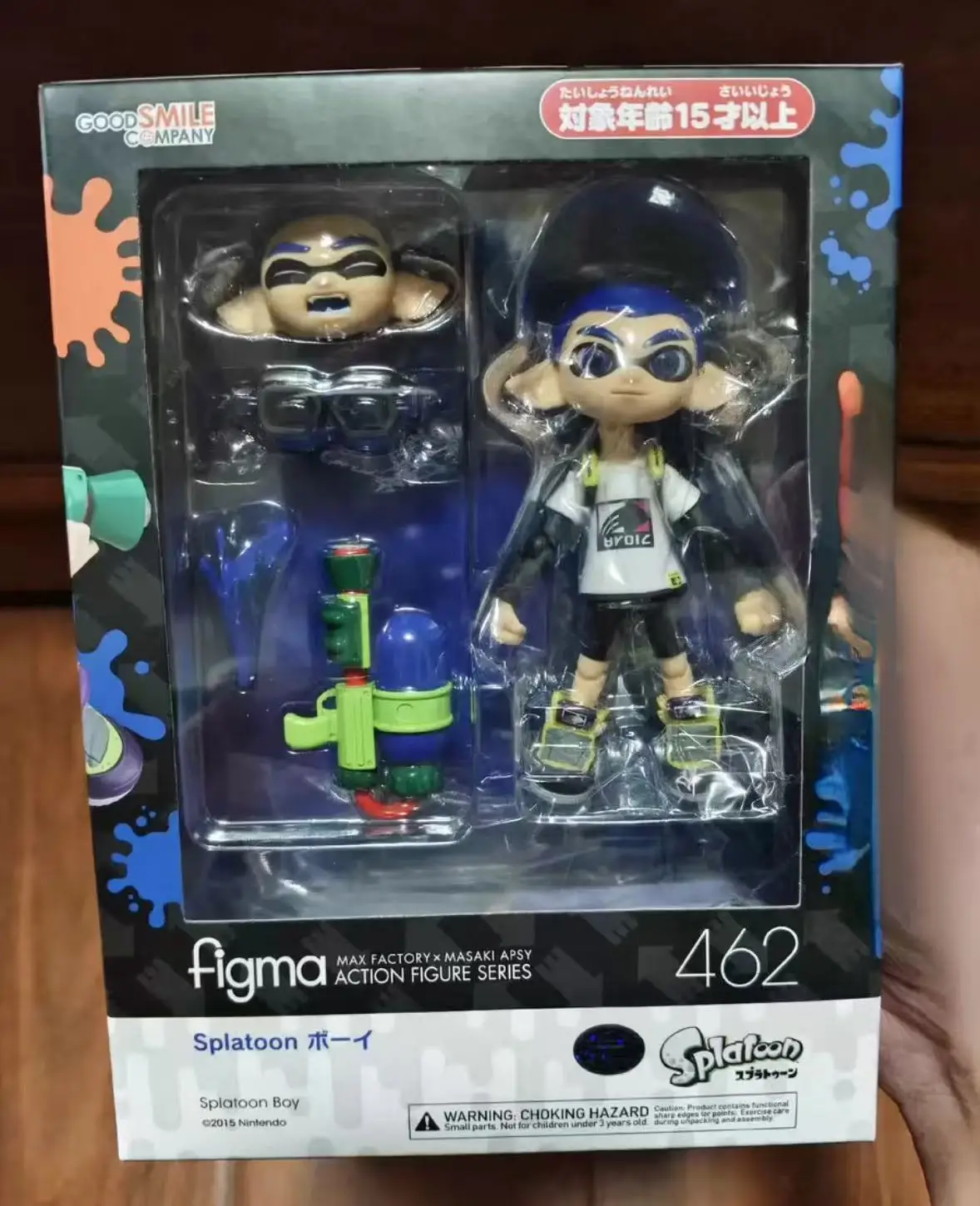 In Stock Original Max Factory Figma Splatoon Boy 462 dx Girl