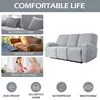 Waterproof Stretch Recliner Sofa Covers 1/2/3/4 Seats Solid Couch Covers Sofa SlipCover Protector Recliner Chair Covers For Home 4