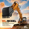 WL 16800 RC Excavator 1:16 Electric RC Engineering Vehicle Soil Scraping Simulation Structure Lighting Sound RC Model 1