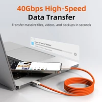  CABLETIME USB 40Gbps 8K 240W Magnetic Cable USB C