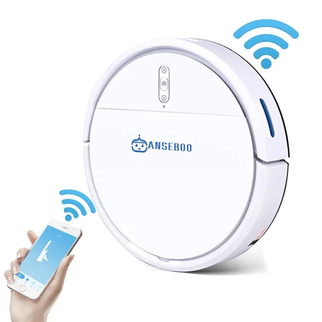 Smart Vacuum Cleaner Robot Automatically Sweeping Scrubbing Mopping Floor Cleaning Robot 2 in 1 Intelligent Robot OEM VSLAM 1