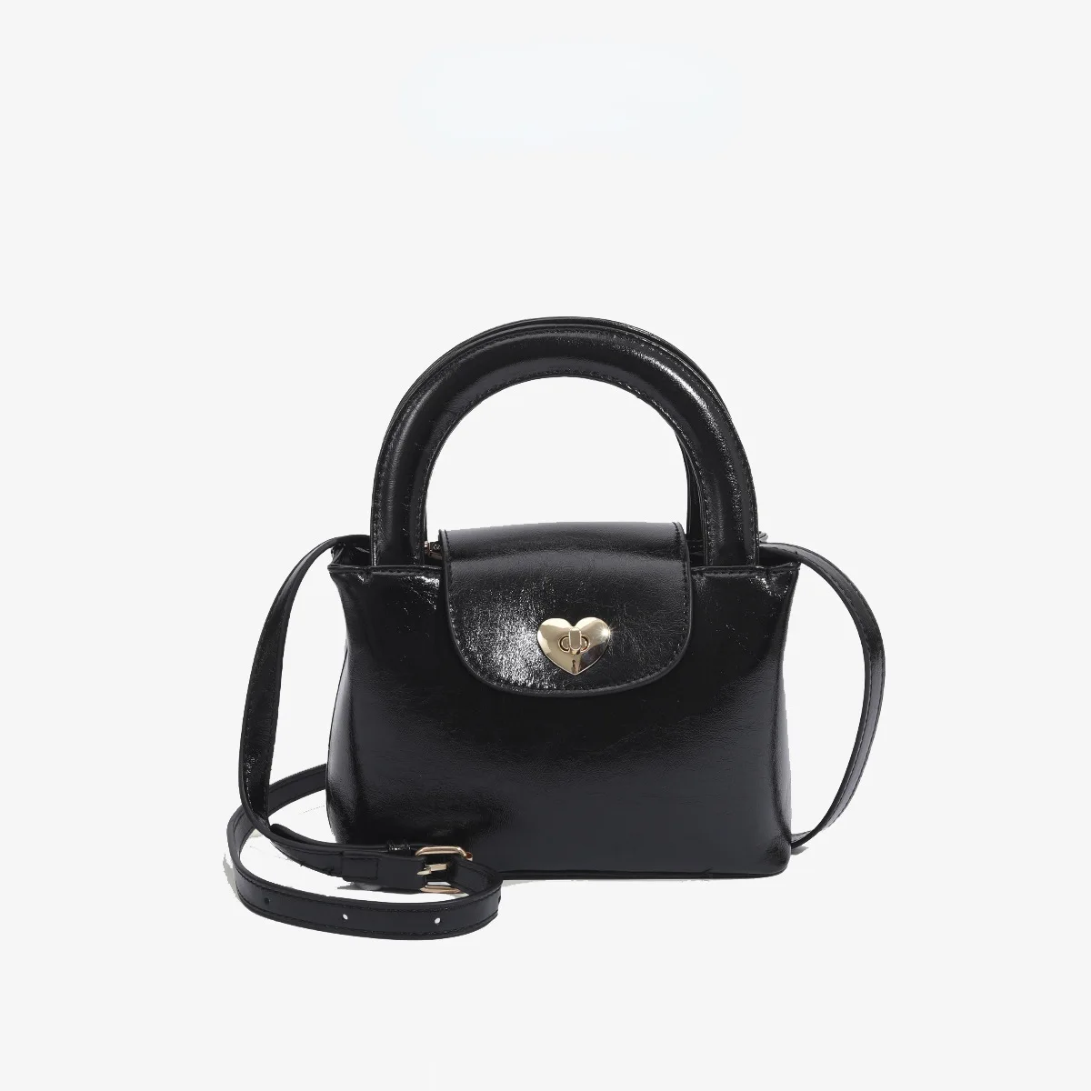 

Korean-style Niche Love Lock Handbag 2023 New Shoulder Crossbody Bag