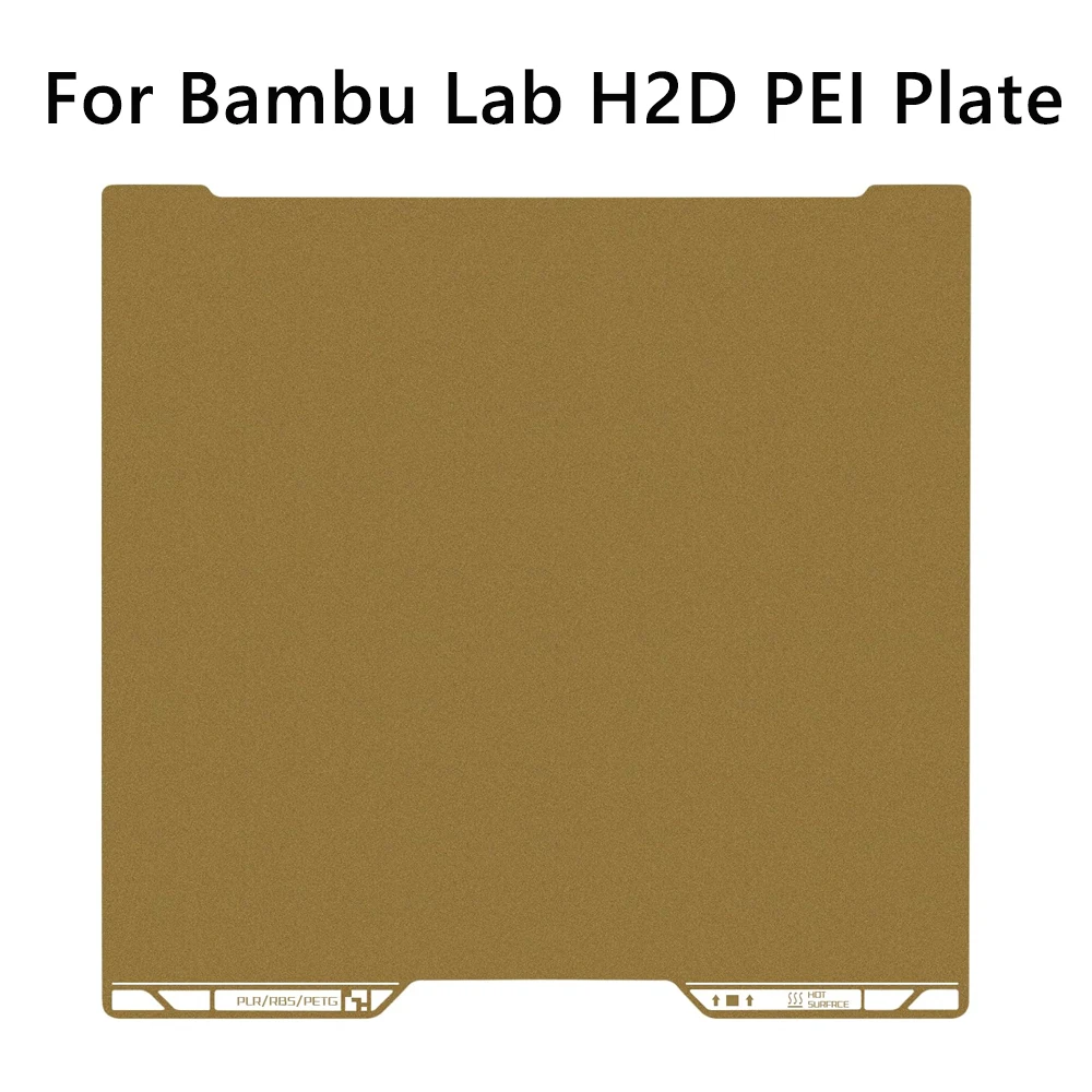 For Bambu Lab H2d Bed Double Sided Bambulab Smooth Build Plate