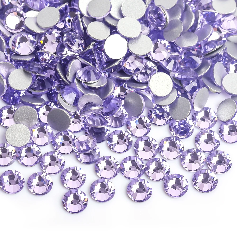 Vc SS6-SS30 aaaaa hochwertige Glas kristall nicht Hotfix Strass Flatback Glitter Steine Nail Art Dekorationen DIY Zubehör – Detail 3