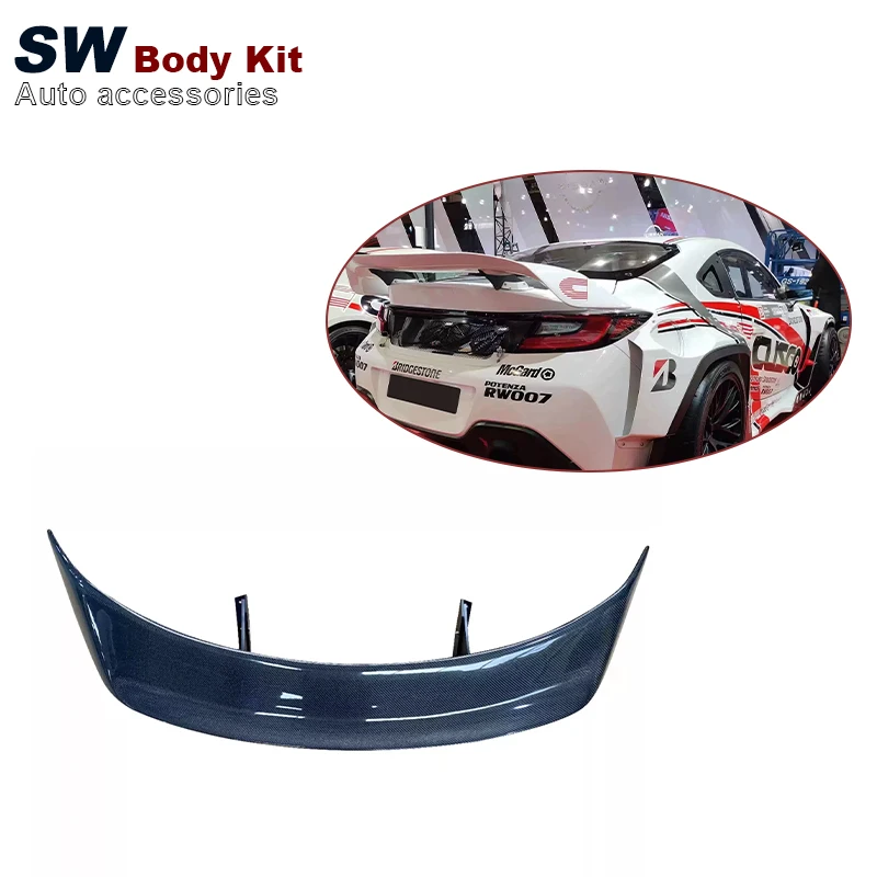 

Hot Selling RB Style Carbon Fiber Auto Car Spoiler For Toyota GR86/Subaru BRZ 2022 Rear Trunk Spoiler Wing