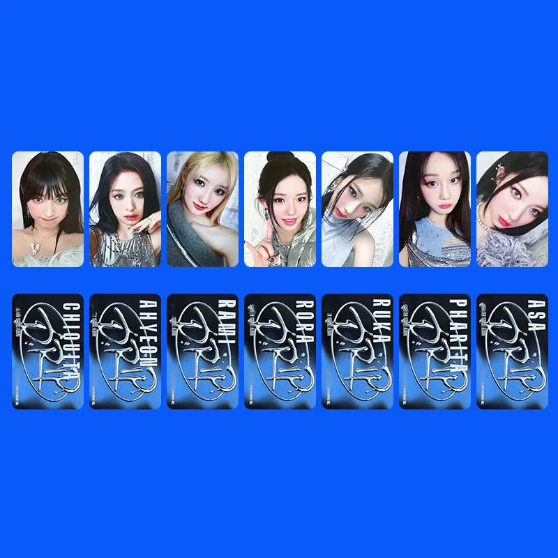 7pcs/setBABYMONSTER Album LOMO Card DRIP Collectible Card RUKA RORA ASA HARAM AHYEON Postcard Photo Fan Collectible Gift