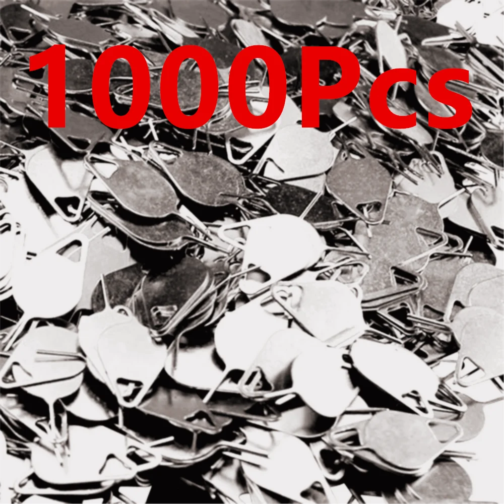 Sim Card Removal Tool 1000Pcs SIM Card Remover SIM Card Tray Eject Pin for Smartphone