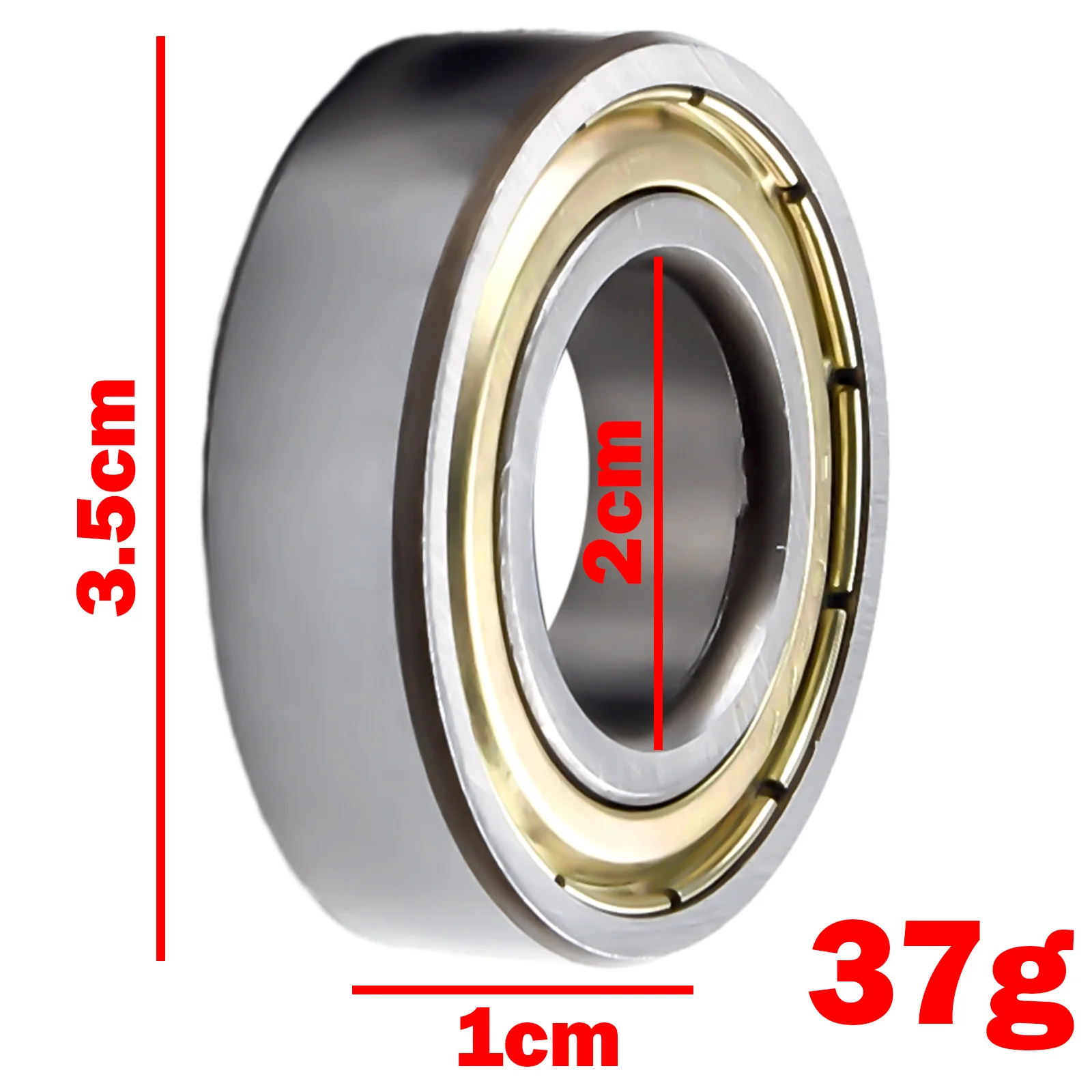 

Bearing Wheel Ball Bearing 20mm Inner Diameter 35mm Outer Diameter 40g/pc High Performance Strong Practicability