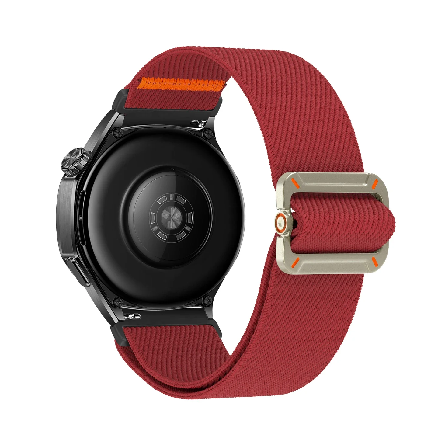 Elastic Braided Nylon Watch Band - 22mm/20mm