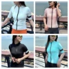 WOSAWE Women Cycling Jersey Short Sleeve Summer Bicycle Jersey Road Bike Cycling Clothing Breathable Pro MTB Maillot Shirts 5