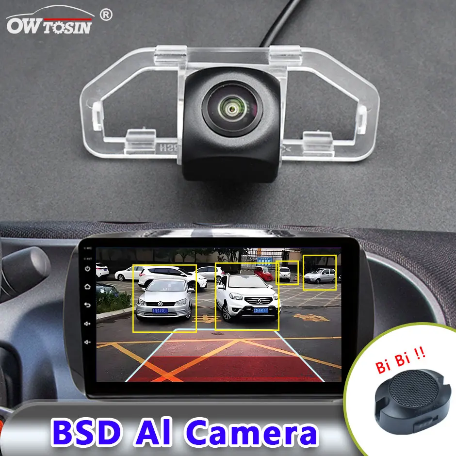 

AHD 1080P ADAS AI Car Vehicle view Camera For Toyota Camry XV50 2012 2013 2014 2015 2016 BSD Blind Spot Radar Alarm Monitor