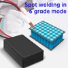 DIY Storage Mini Welder 5V 2A 6 Speed Adjustable 18650 Li-ion Battery Spot Welding Tool Kits Home Energy Small Portable Handhel 2
