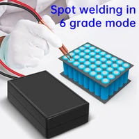 DIY Storage Mini Welder 5V 2A 6 Speed Adjustable 18650 Li-ion Battery Spot Welding Tool Kits Home Energy Small Portable Handhel 2