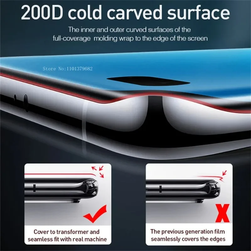 3D Curved HD Full Glue UV Tempered Glass Screen Protector