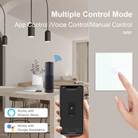 BSEED WIFI Wall Switches Smart Touch Screen LED light Switches 1/2/3Gang 1/2/3Way Google Alexa App Power Switches Neutral Wire - Image 4