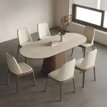 Garden Modern Dining Table Luxury Kitchen Center Restaurant Dining Tables Home Mesa Comedor Cafe Dining Room Furniture 2