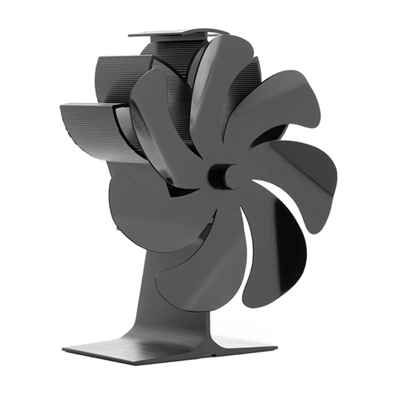 

Newly Designed Heat Powered Stove Fan Larger Heat Powered Stove 7-Blade New Dropship