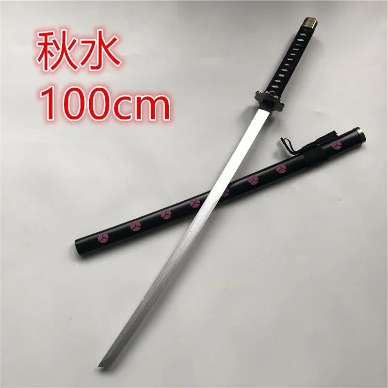 

Anime Cosplay Akimizu Roronoa Zoro Sword Weapon 1:1 Armed Katana Espada Wood Ninja Knife Samurai Sword Prop Toys 100cm