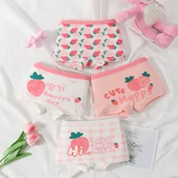 Nouveaux sous-vêtements pour enfants, sous-vêtements en coton, sous-vêtements pour filles, boxeurs pour bébés, petits, moyens et grands enfants, boxeurs pour filles 6
