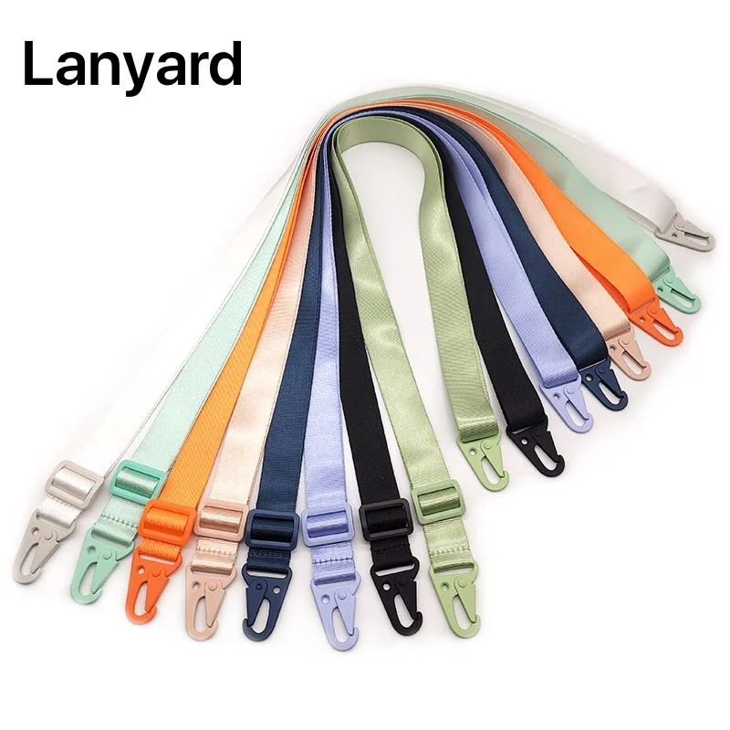 Luxury Adjustable Crossbody Lanyard for Phone Cases - Polyester Rope Necklace Strap