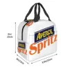 Aperol Spritz Lunch Bags Insulated Bento Box Lunch Tote Resuable Picnic Bags Thermal Bag for Woman Children Work 2