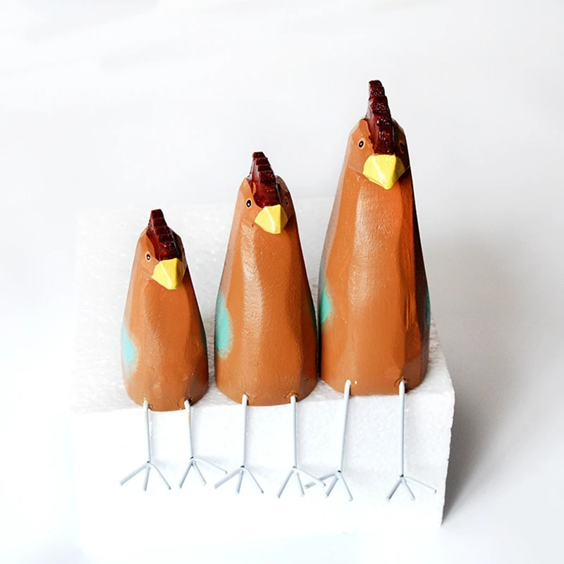 

3 шт., деревянные насадки для украшения дома