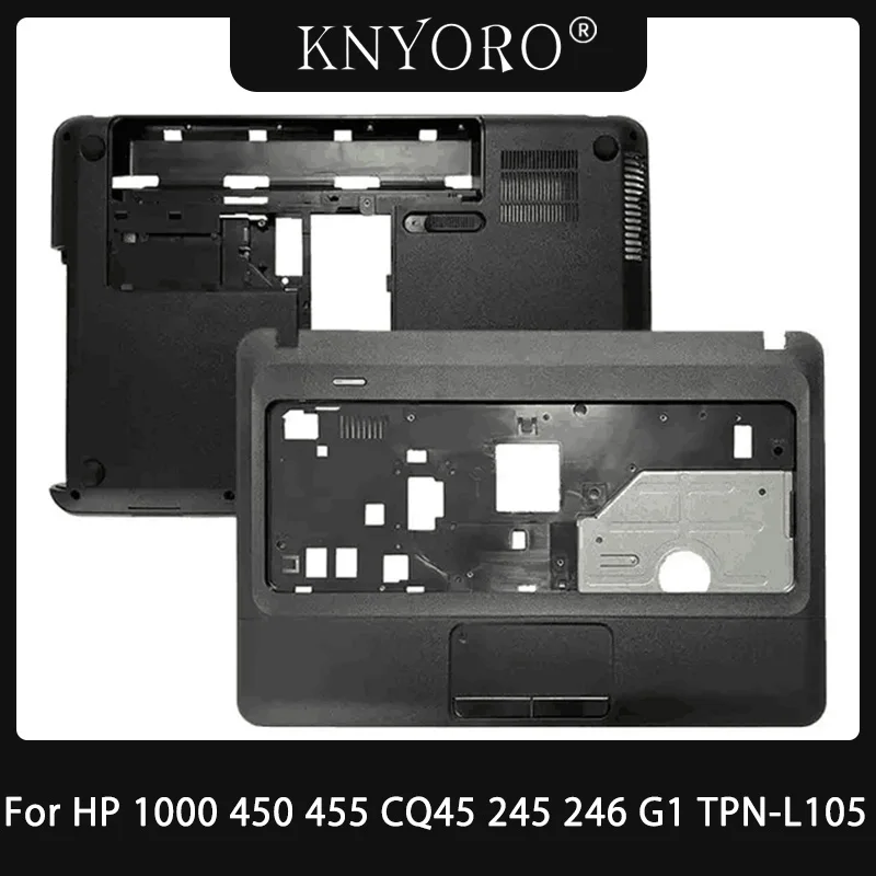 

NEW For HP 1000 450 455 CQ45-M00 CQ45 245 246 G1 TPN-L105 Laptop Housing Palmrest Upper Case/Bottom Base Cover Lower Case
