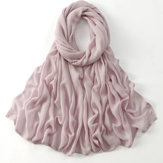 185*75 cm musulman Modal Hijab rayonne coton châles pour femmes mince plaine écharpe grande taille foulard islamique Turban bandeau