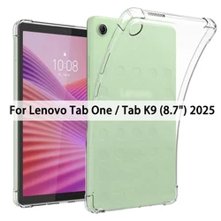 Transparent Shockproof Ultra Slim Flexible TPU Back Cover - 8.7 inch (TPU Protection Case)