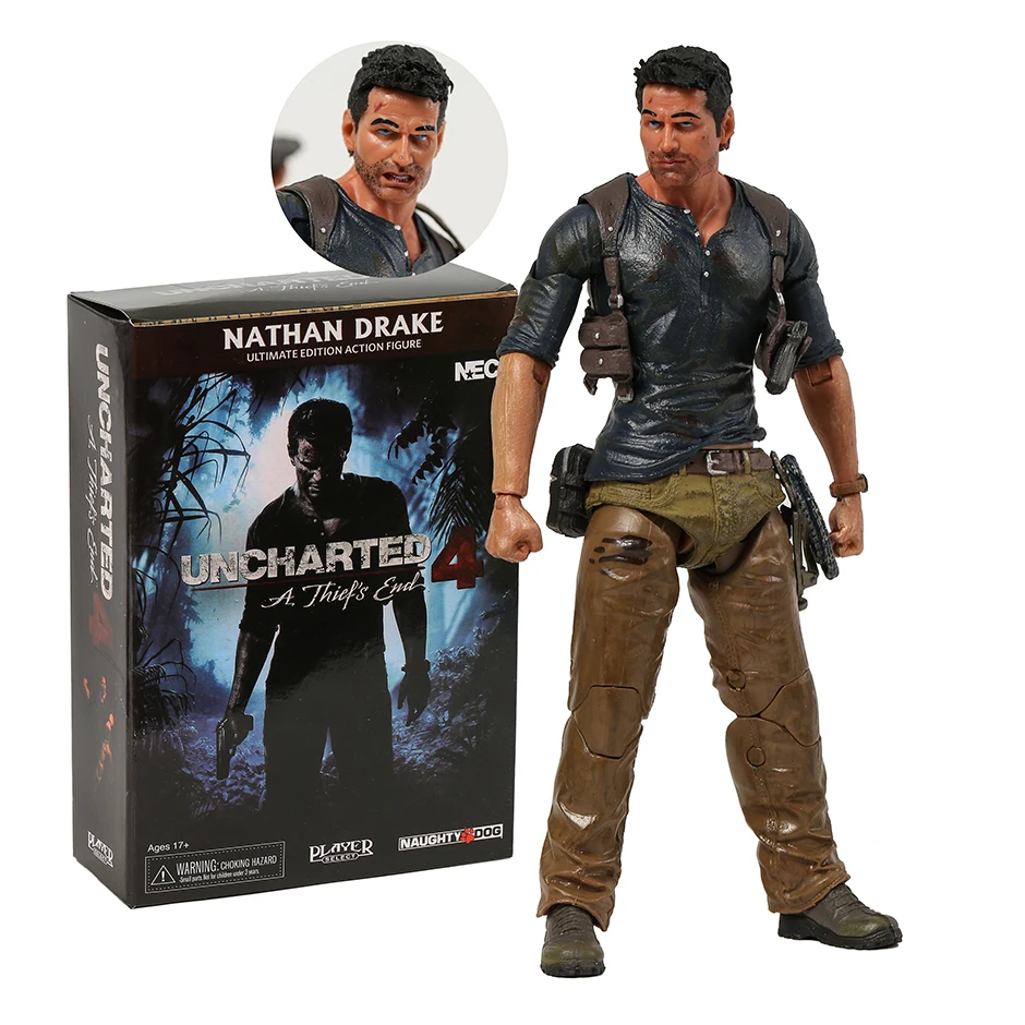 Uncharted 4 Action Figure - 7 Ultimate Nathan Drake Action Figure New 