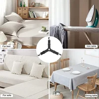 16/4Pcs/Set Adjustable Bed Sheet Grippers Belt Fastener Bed Sheet Clips Mattress Cover Blankets Quilt Holder Organize Gadgets 6