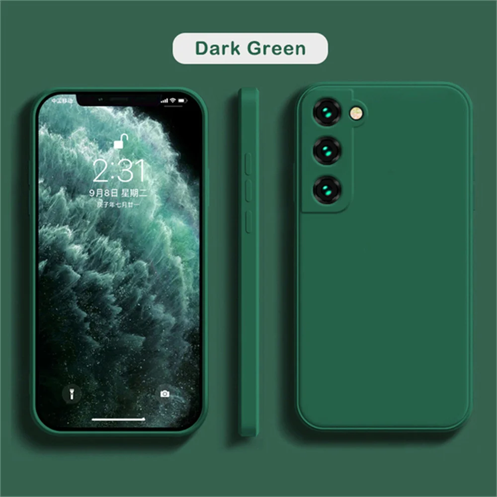 Elegant Soft Liquid Silicone Phone Case - Ultra Protective and Stylish