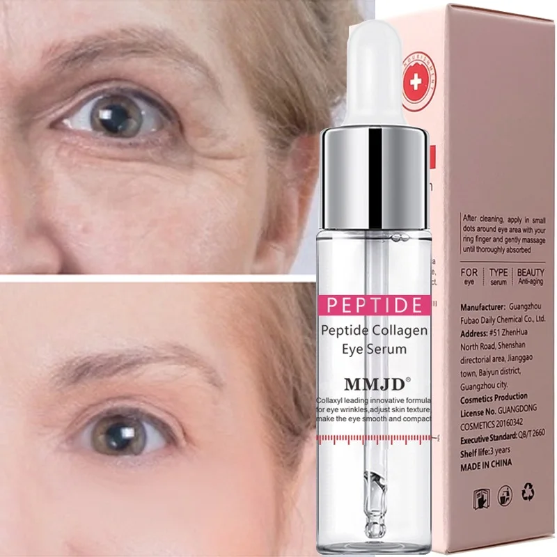 

Peptide Collagen Eye Serum Anti-wrinkle Anti-aging Lifting Firming Remove Dark Circles Moisturize Essence Beauty Eye Care