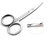 Eyebrow Scissors for Men & Women Eyebrow Nose Hair Mustache Beard Eyelashes Trimming Kit Curved and Rounded Safety Tip Clippers 6