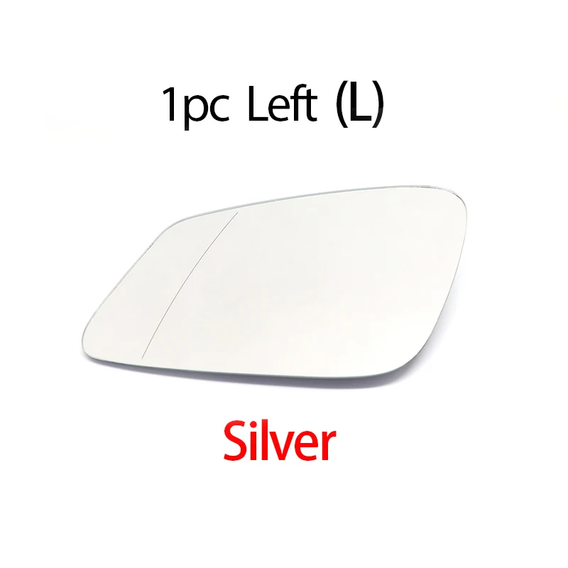 Heated Blue Wing Mirror Glass - Left or Right Side Replacement