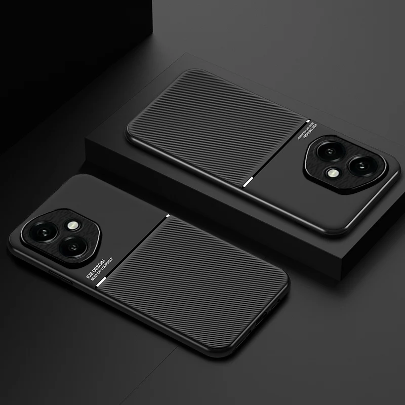 Luxury PU Leather Shockproof Phone Case - Premium Environmental Protection Back Cover