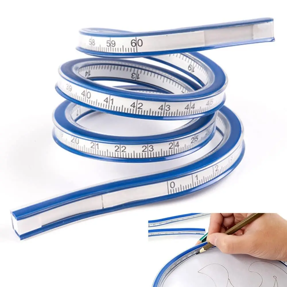 Flexible Curve Ruler Drafting  Flexible Ruler Measuring Tool - Flexible  Soft Sewing - Aliexpress