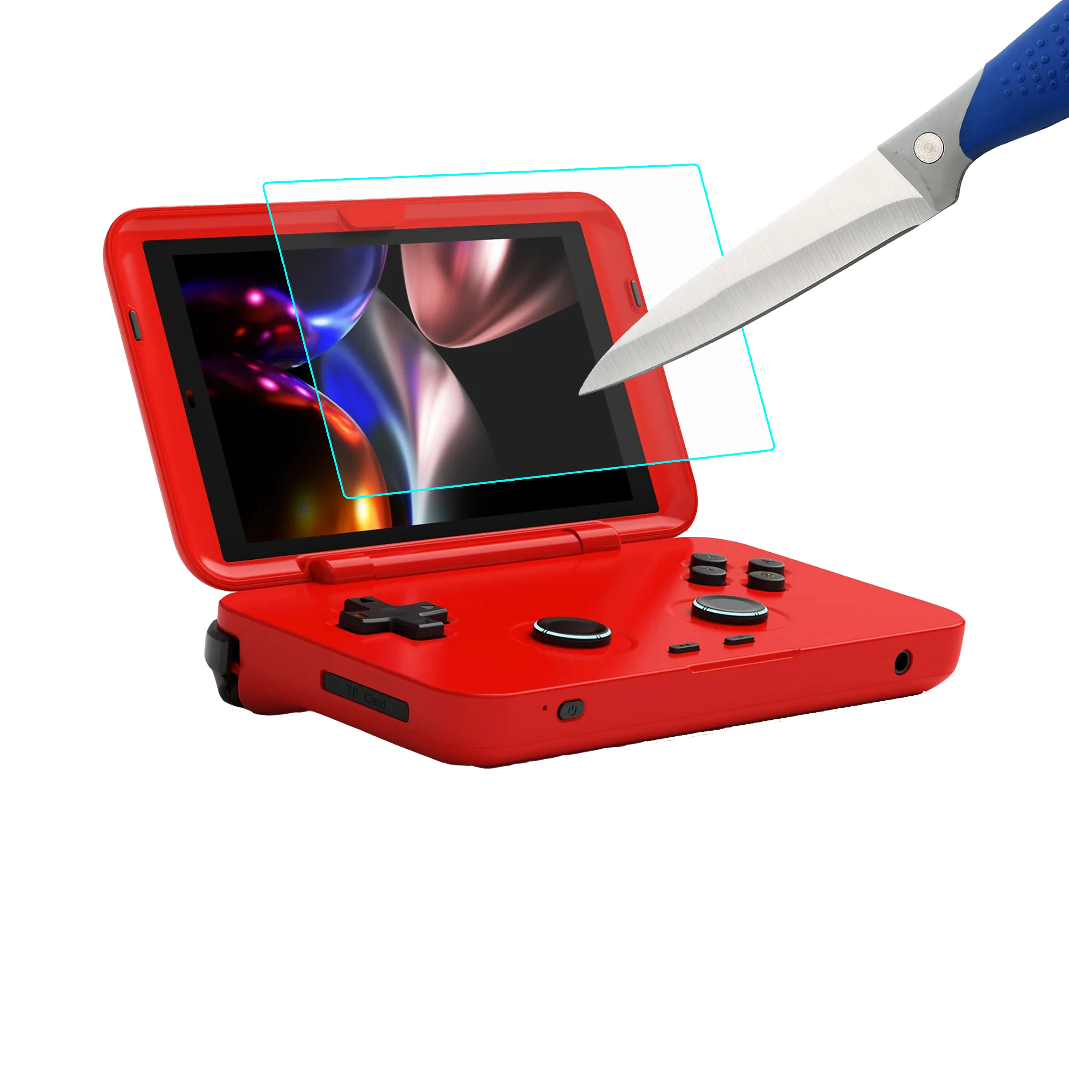 Mr.Shield Screen Protector For Retroid Pocket Flip [Case