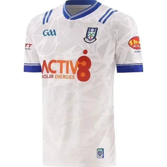 thumbnail image 1 of Camiseta de rugby para hombre de la GAA Offaly 2024, talla S-5XL (nombre y número personalizados), 1 of 5