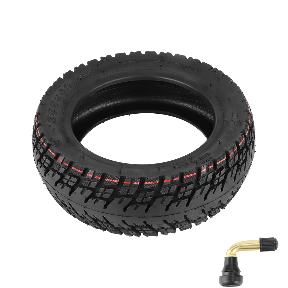 10inch 255x80 Off Road Tubeless Tires Durable Rubber Tire For Kaabo Mantis W Arrior Electric