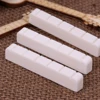 6 String Bone Classical Guitar Bridge Saddle And Nut White Bone Bridge Replacement Parts 80mm 52mm Real Bone Guitar Nut Saddle 3