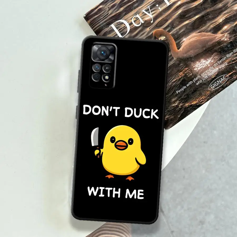 Stylish 'Don't Touch My Phone' Protective Phone Cover