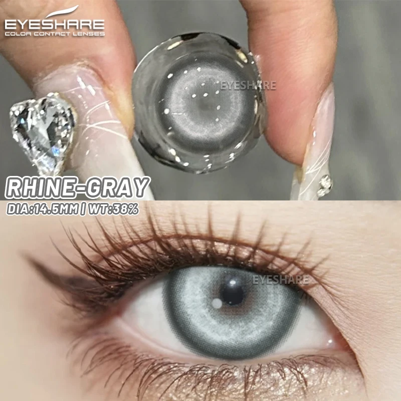 Vibrant Anime Cosplay Color Contact Lenses for Halloween Makeup – Fast Shipping