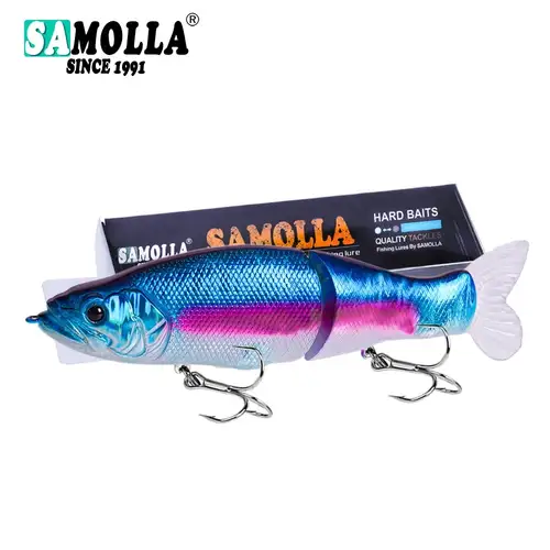 Slow Sinking SwimBaits Fishing Lures 30G Whopper Vibration Soft Tail Or Pike And Bass Hard Baits Isca Artificiall Accessories - Image 11