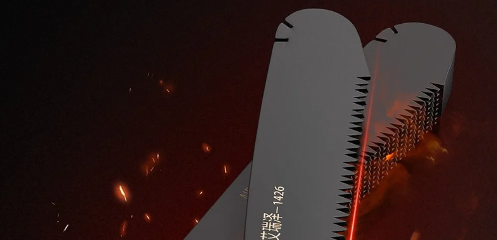 Description Picture 6 of itemNew Folding Saw SK9 Steel Sharp Wear-resistant Portable Household Hand Saw Woodworking Saw 205mm 235mm Blade Length