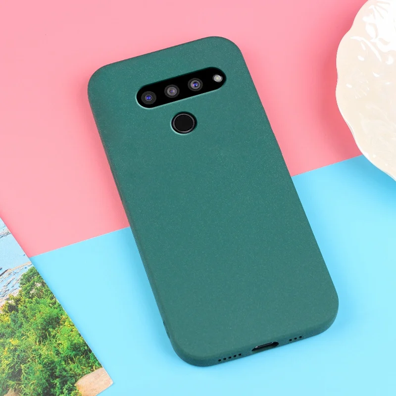Sand Matte Soft Silicon Shockproof Anti-Slip Phone Case Cover